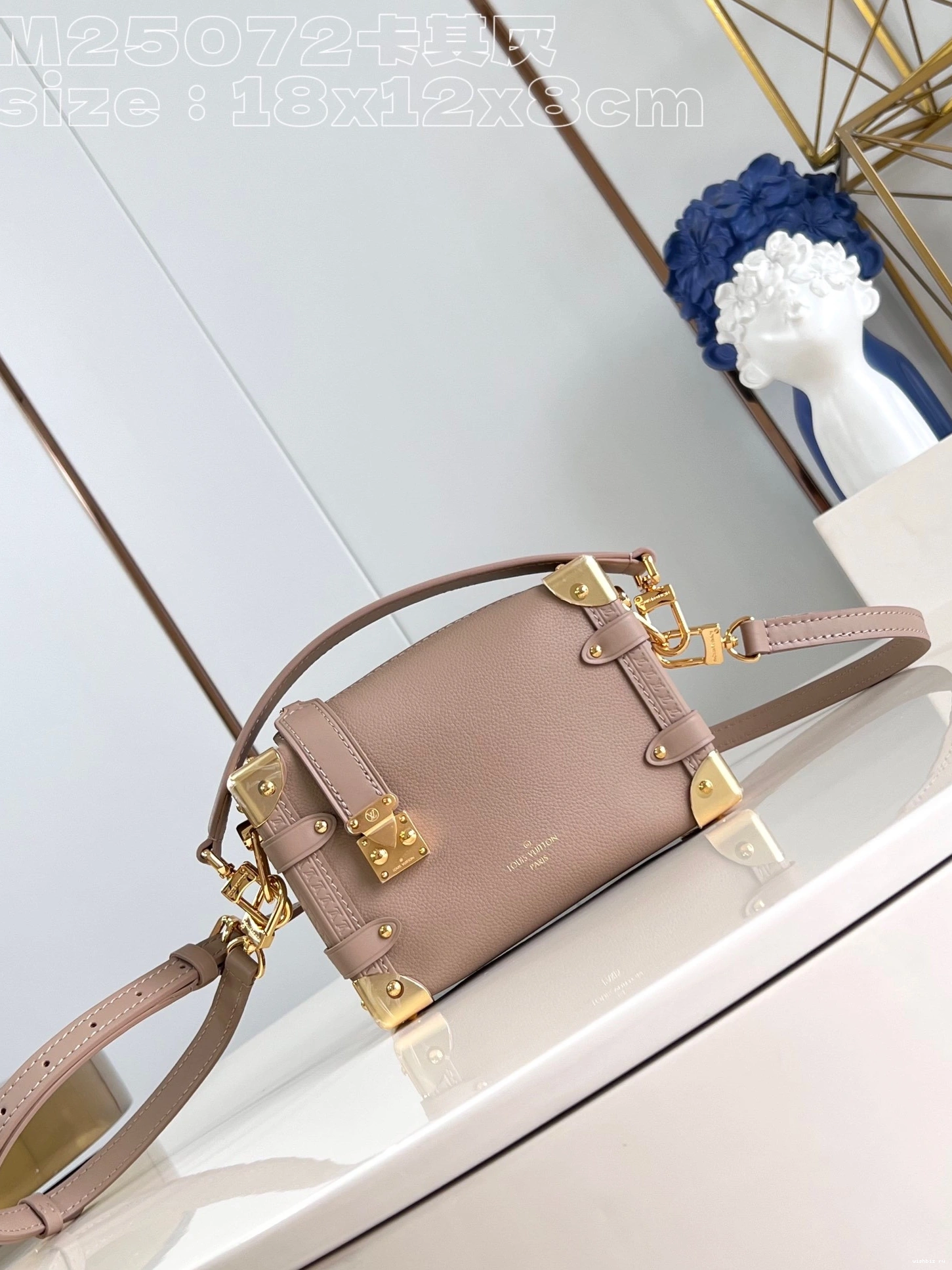 WIS VUITTON LOUIS Trunk PM-18*12.5*8CM Side 0310